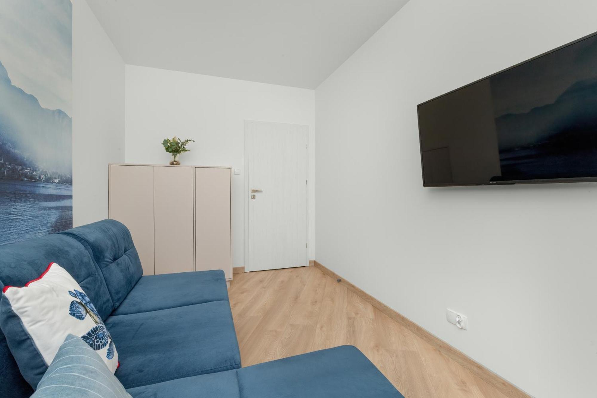 Luksusowy Z 4 Sypialniami, Klimatyzacja I Biurkiem W Gdansku By Renters Lejlighed Gdańsk